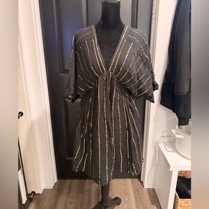 EN CRÈME MINI DRESS